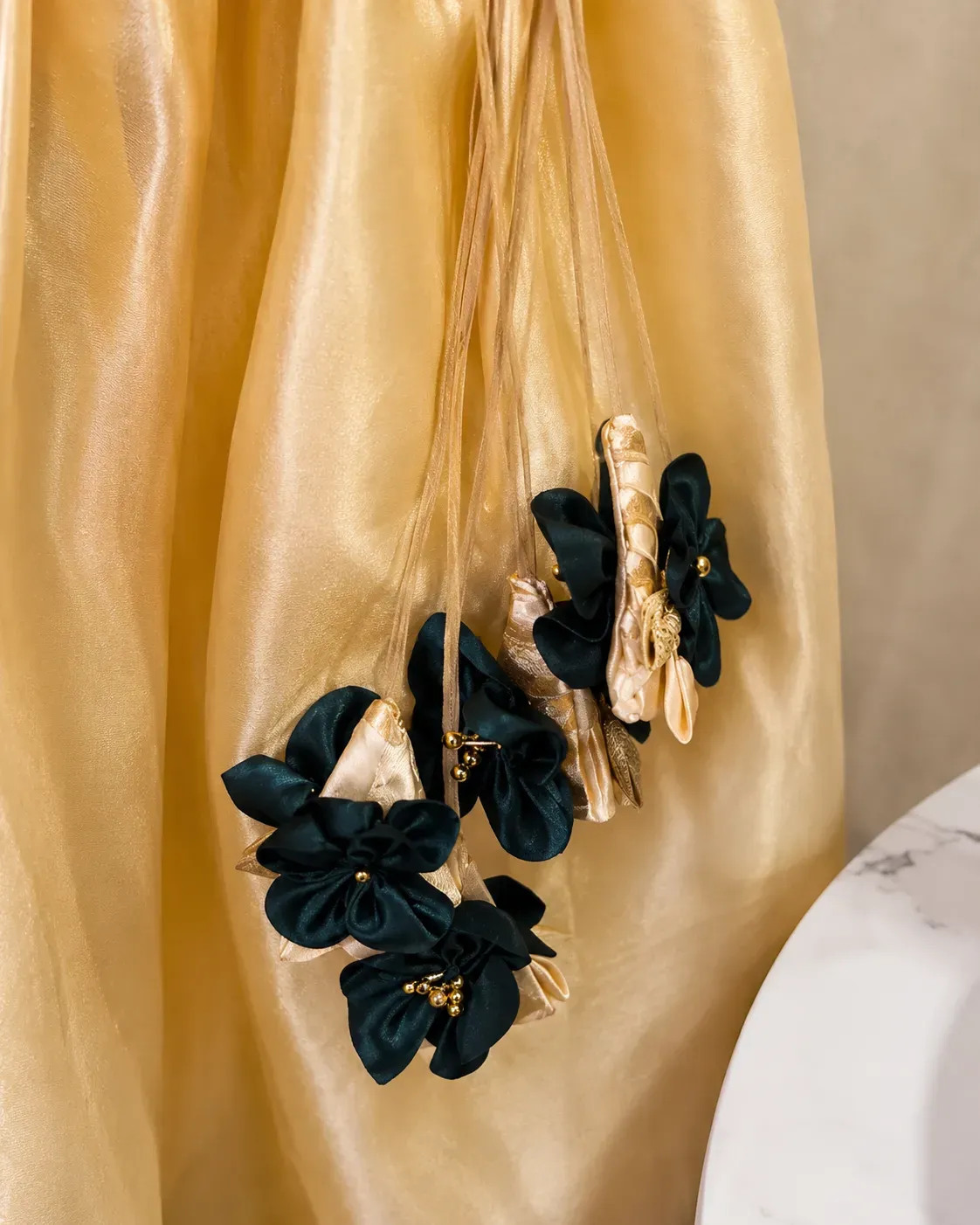 Golden Yellow Top and Skirt view 4